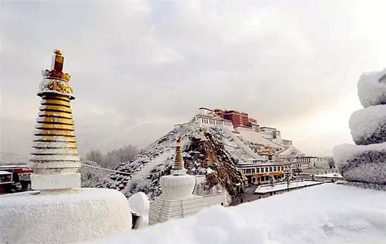 冬天去西藏 疑是仙境在人间
